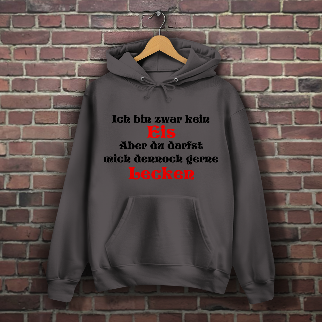 Ich bin Zwar Kein EIS Hoodie Damen