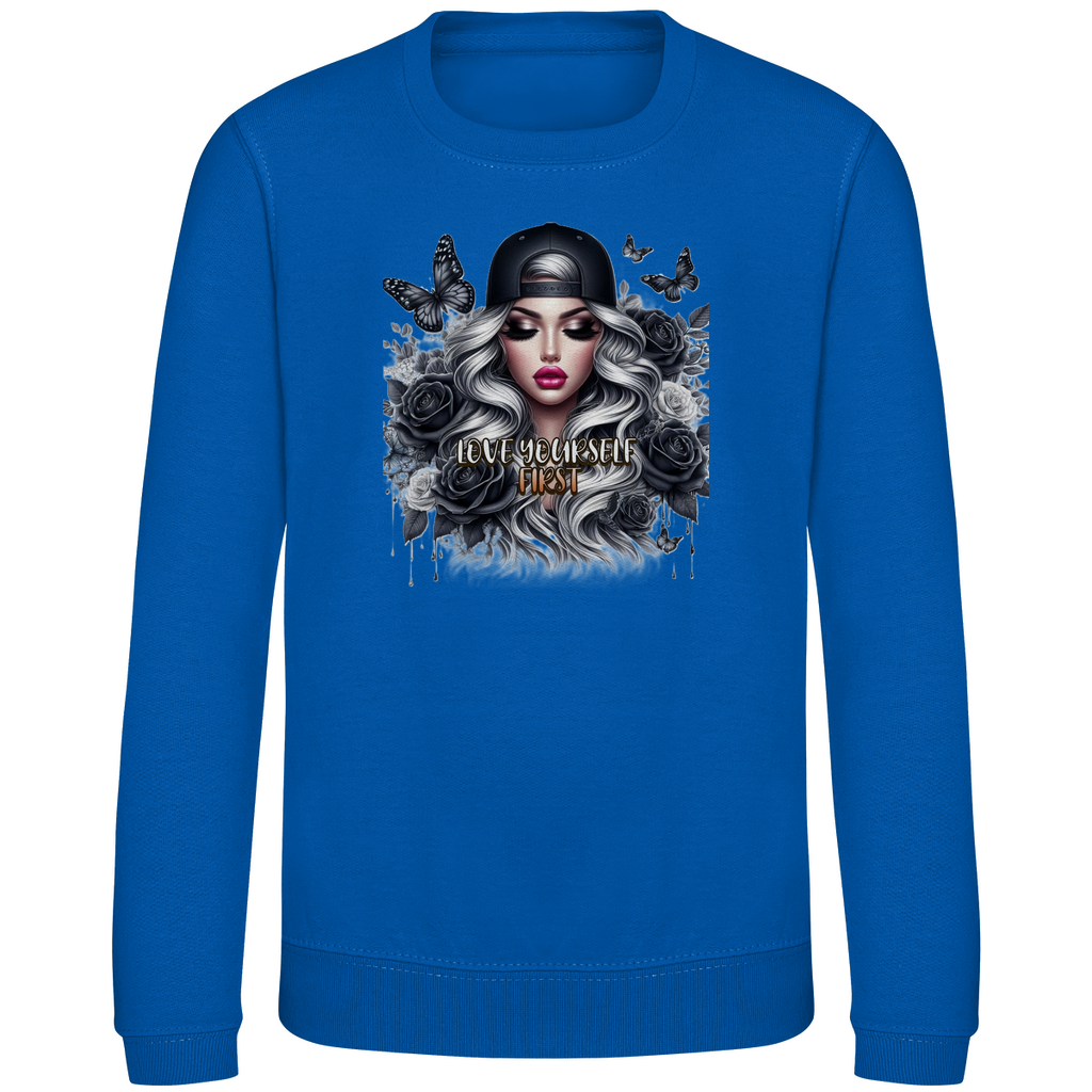Love Yourself First Pullover Kinder